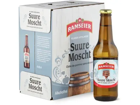 Ramseier · Cidre de pomme · sans alcool 6 x 330 ml