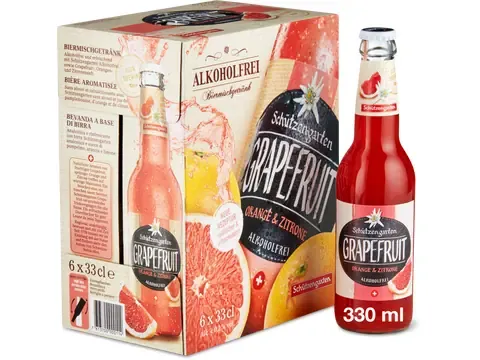 Schützengarten · Grapefruit · sans alcool 6 x 330ml
