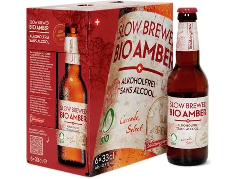 Schützengarten · Amber · Bio, sans alcool 6 x 330 ml