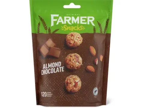 Farmer · Snacks · Almond Chocolate 120g