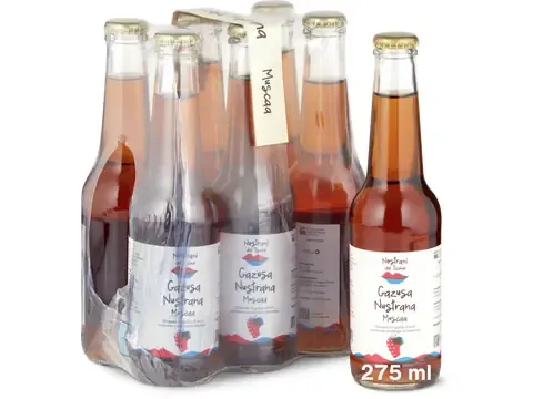 Gazusa Nustrana Muscaa moscato · Nostrani del Ticino, sans alcool 6 x 275 ml