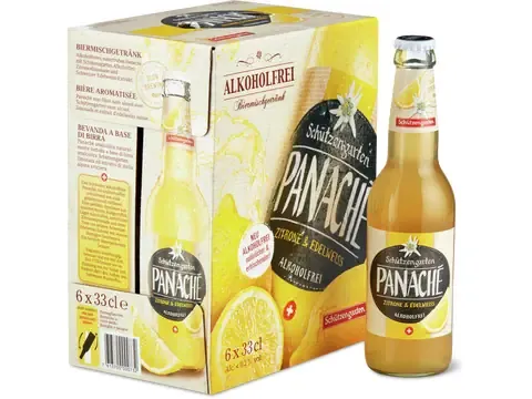 Schützengarten · Panaché · Citron et edelweiss sans alcool 6 x 330ml