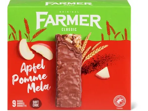 Farmer · Soft · Pomme choc 9x32g