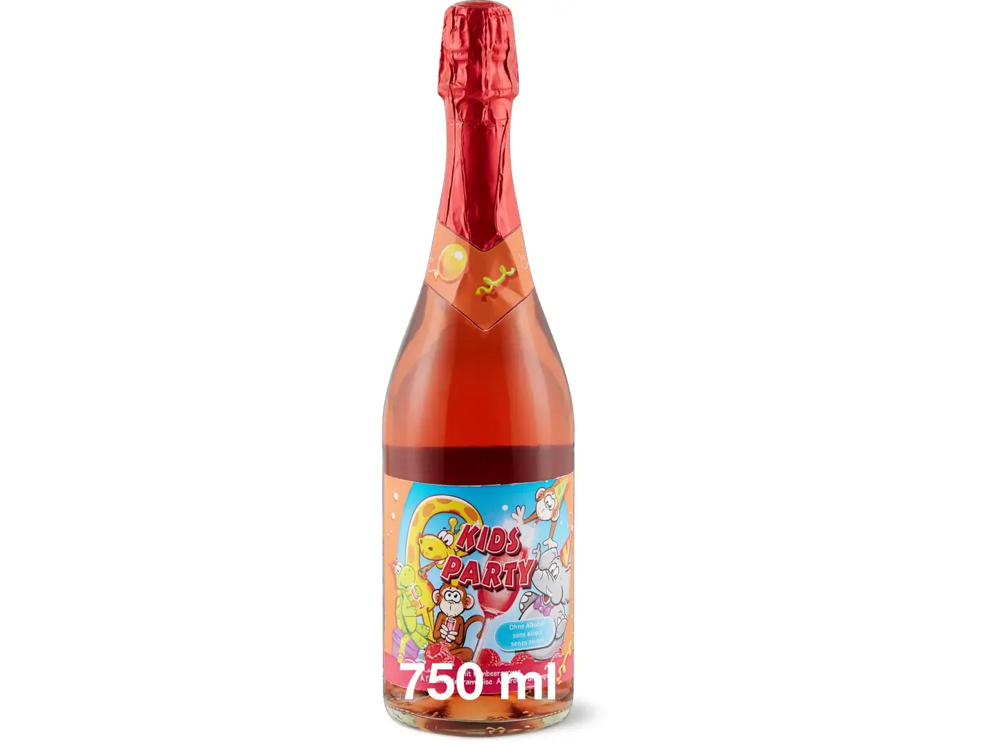 Fête des enfants · Jus de framboise 750 ml