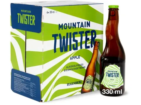 Rugenbräu · Mountain Twister · Apple 6 x 330ml