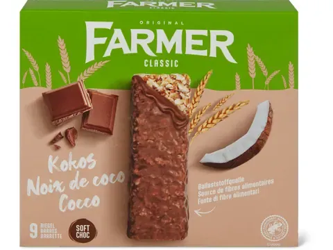 Farmer · Soft · Choc Noix de coco 9x32g