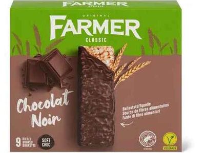 Farmer · Soft · Chocolat noir, végétalien 9x28g