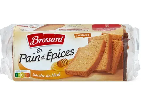 Brossard · Pain d’épices · touche de Miel 350g