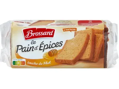 Brossard · Pain d’épices · touche de Miel 350g