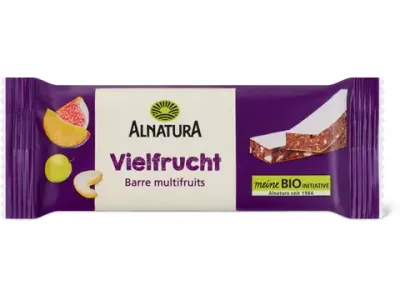 Alnatura · Barre · Bio, Multifruits 40g