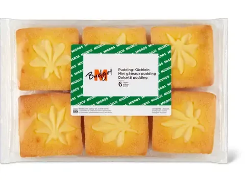 M-Budget · MIni gâteaux pudding 240g