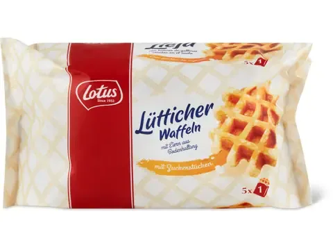 Lotus · Gaufres de Liège · au sucre perlé 250g