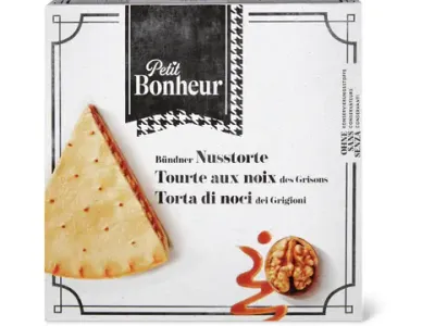 Petit Bonheur · Tourte aux noix des Grisons 500g