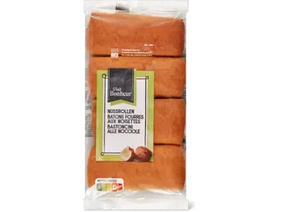 Petit Bonheur · Bâtons fourrés aux noisettes 220g