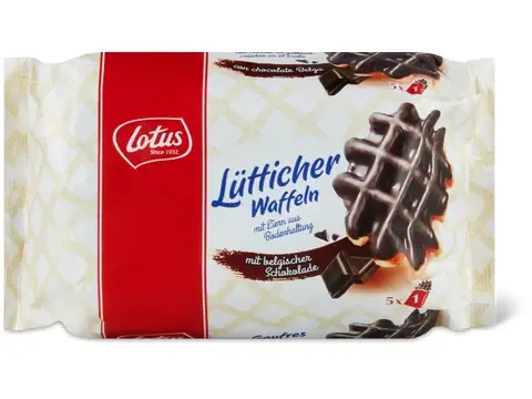 Lotus · Gaufres de Liège · Chocolat 287g