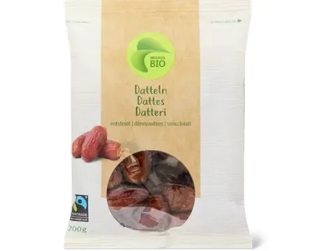Dattes · Bio, dénoyautées 200g
