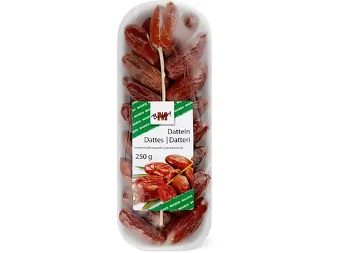 M-Budget · Dattes · dénoyautées 250g
