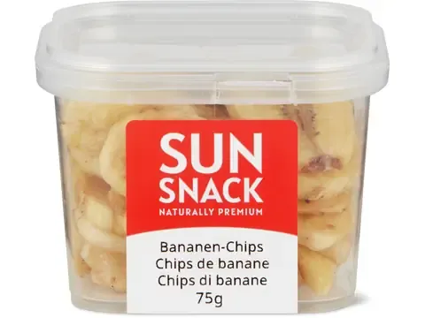 Sun Snack · Chips de banane 75g