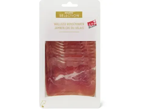 Sélection · Jambon cru du Valais IGP 100g