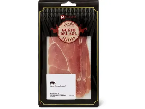 Jambon cru Serrano 100g