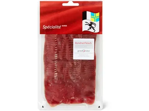 Spécialité Suisse · Viande séchée des Grisons 90g