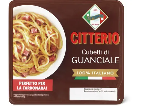 Citterio · Dés de guanciale 90g