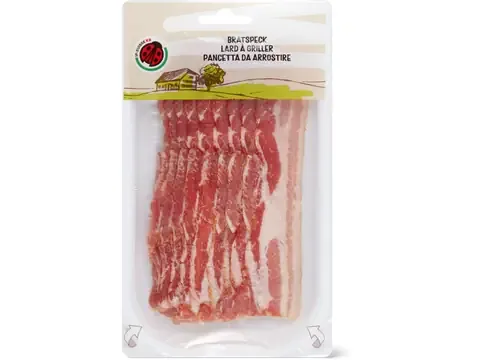 Lard à griller · midi 100g