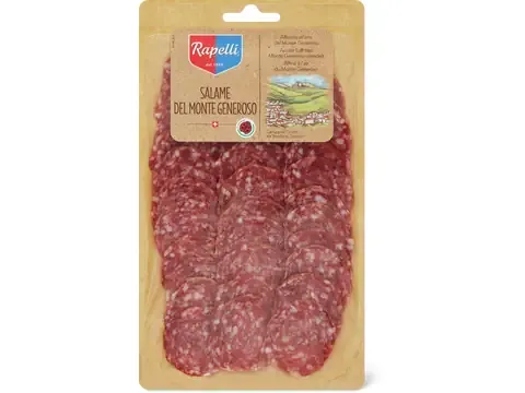 Rapelli · Salami milano · Monte Generoso 100g