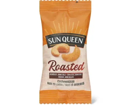 Sun Queen · Noix de cajou · grillées 50g