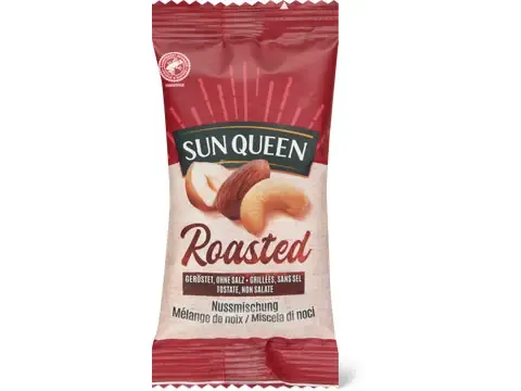 Sun Queen · Mélanges de noix · Grillées 50g