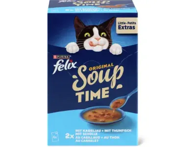 Felix Soup · Original au cabillaud, thon et carrelet 6 x 48 g