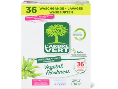 L'Arbre Vert · Lessive Poudre Vegetal 1pc