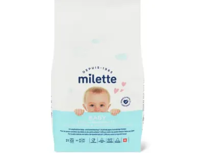 Milette · Lessive en poudre Baby · 21 lavages 1.26kg