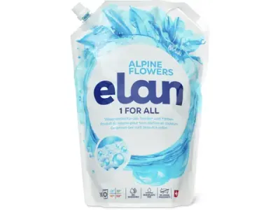 Elan · Lessive liquide · 36 lavages, Alpine Flowers 2l