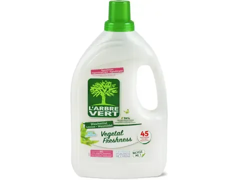 L'Arbre Vert · Lessive liquide · 45 lavages 2.025l