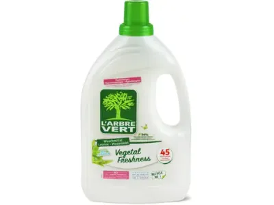 L'Arbre Vert · Lessive liquide · 45 lavages 2.025l