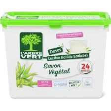 L'Arbre Vert · Capsules de lessive · 24 lavages 24pces