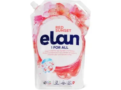 Elan · Lessive liquide · 36 lavages, Red Sunset 2l