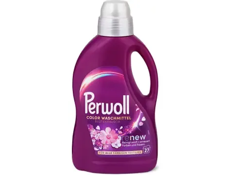 Perwoll · Lessive pour linge délicat · Liquide, Blossom, 27 lavages 1.35l