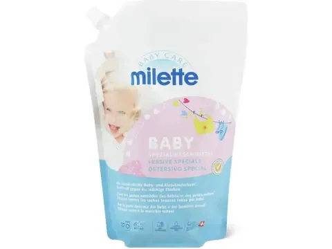 Milette · Lessive liquide Baby · 27 lavages 1.5l