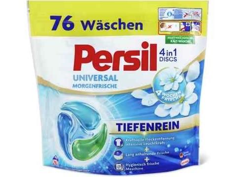 Persil · Discs Fraîcheur matinale 76 lavages 1pce