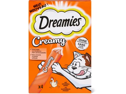 Dreamies Creamy · au poulet 4x10g