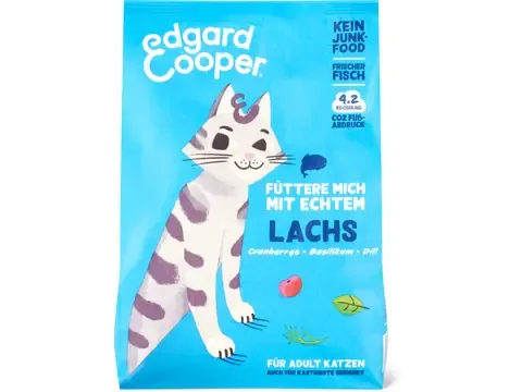 Edgard &amp; Cooper Adult · Saumon frais · Cranberries, basilic, aneth 750g