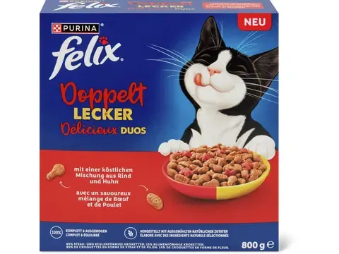 Felix · Délicieux duos viande, adulte 800 g