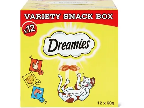 Dreamies · Snack Box 12 x 60g