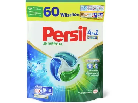 Persil · Discs · Universal, 60 lavages 60pces