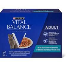 Vital Balance · Adult · au poisson de l’océan et aux haricots verts 12 x 85g