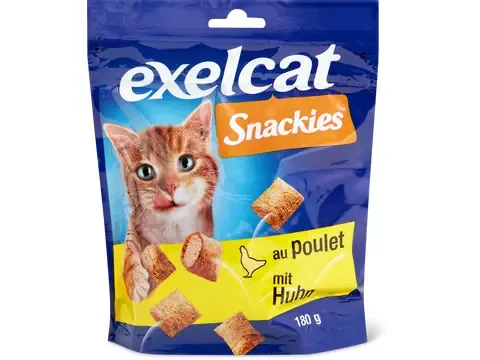 Exelcat · Snackies · au poulet 180g