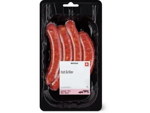 Saucisses à griller épicées 4x50g