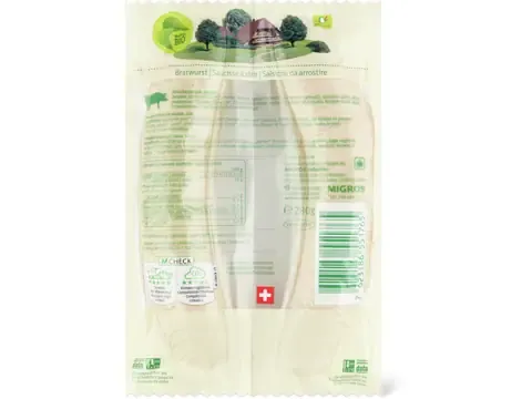 Saucisse à rôtir · Bio 2x140g